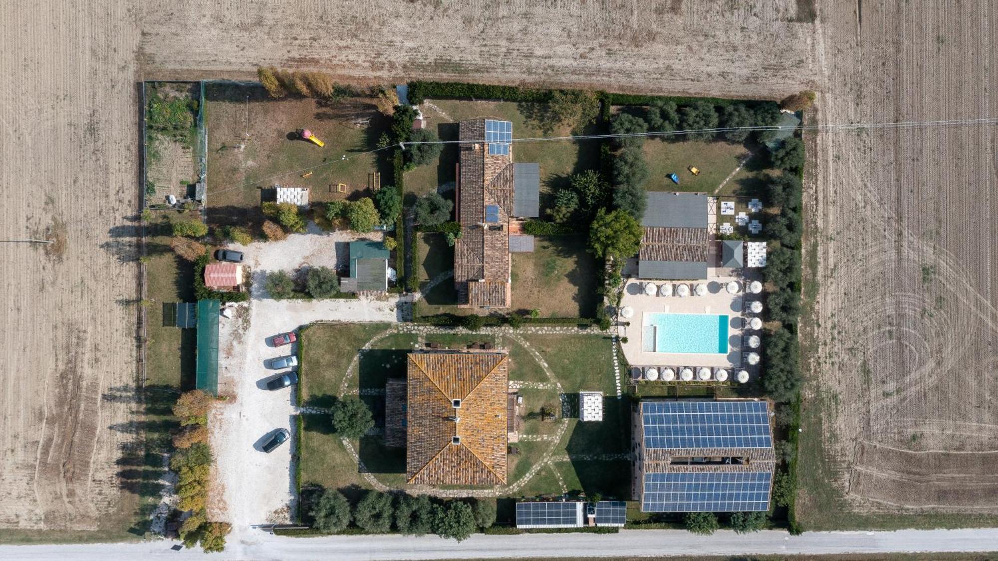 Апарт отель Casale Del Conero Порто-Реканати Экстерьер фото