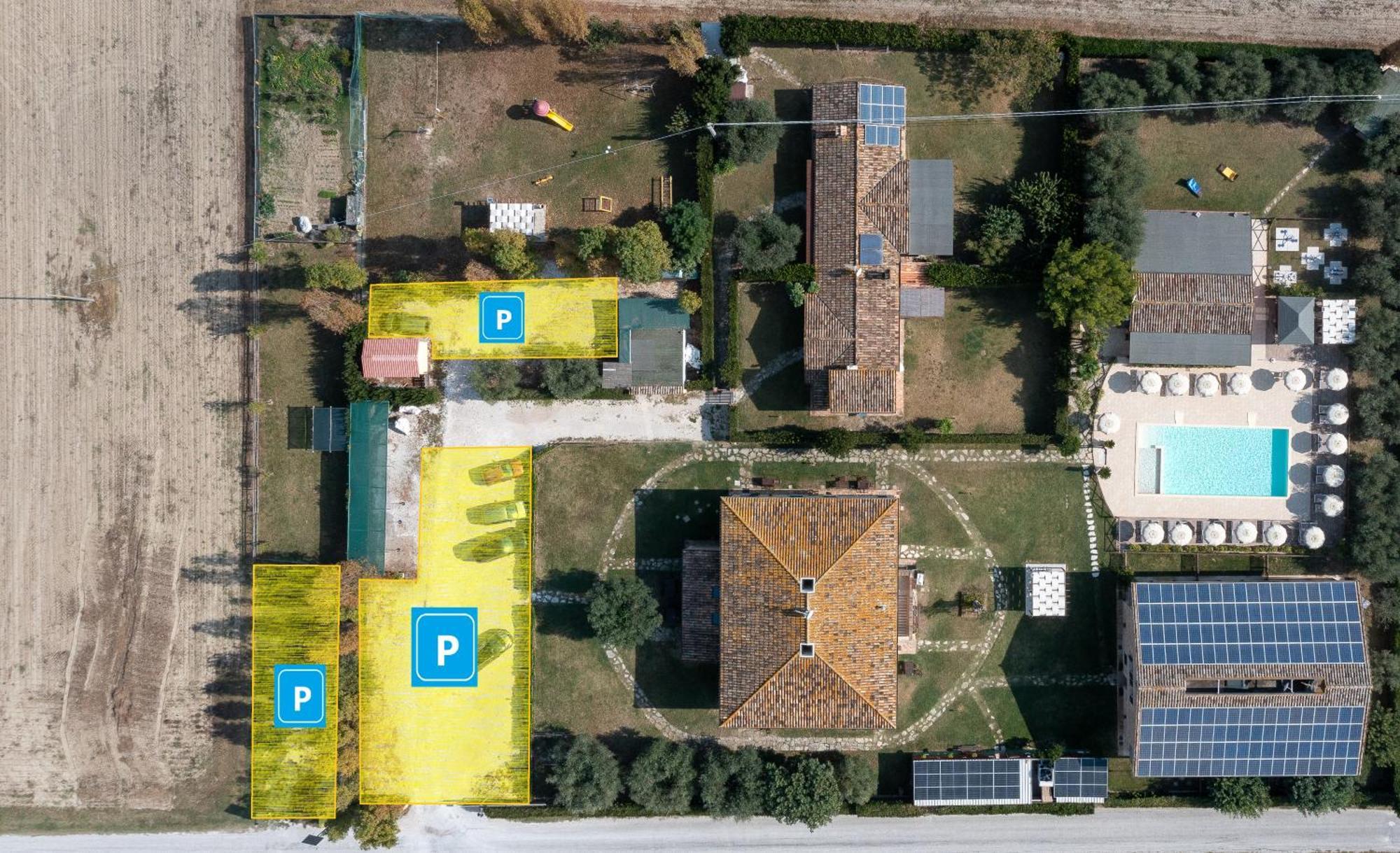 Апарт отель Casale Del Conero Порто-Реканати Экстерьер фото